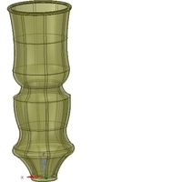Gift wedding Jewelry Round Flower Vase decor 3D print model  - Thumbnail 13