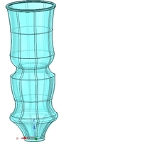 Gift wedding Jewelry Round Flower Vase decor 3D print model  - Thumbnail 14