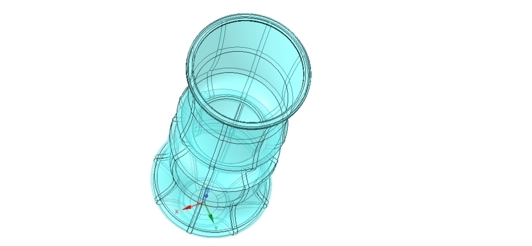 Gift wedding Jewelry Round Flower Vase decor 3D print model  3D Print 253270