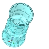 Gift wedding Jewelry Round Flower Vase decor 3D print model  - Thumbnail 15
