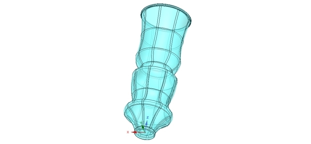 Gift wedding Jewelry Round Flower Vase decor 3D print model  3D Print 253271