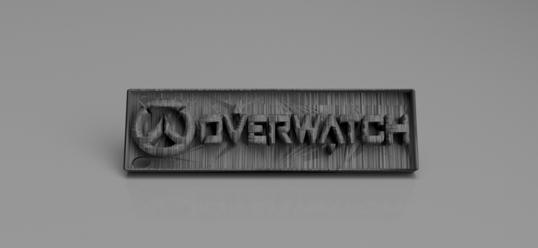 Overwatch keychain