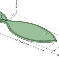 simple-made tray board for cutting fish 3d-print and cnc - Thumbnail 1