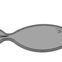 simple-made tray board for cutting fish 3d-print and cnc - Thumbnail 4