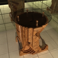 Bar table #kojeans. Parametric furniture. - Thumbnail 2