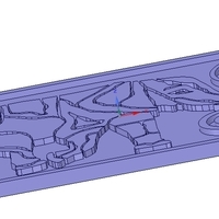 tray stand for plates and hot items elefant 212 3d-print and cnc - Thumbnail 1