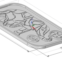 tray stand for plates and hot items elefant 212 3d-print and cnc - Thumbnail 6