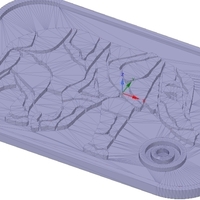 tray stand for plates and hot items elefant 212 3d-print and cnc - Thumbnail 7