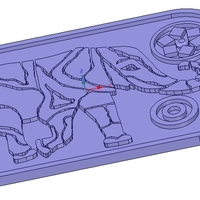 tray stand for plates and hot items elefant 212 3d-print and cnc - Thumbnail 13