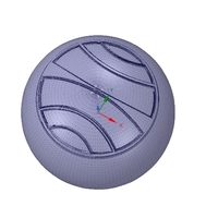 simple-made furniture handle knob v05 3d-print and cnc - Thumbnail 10