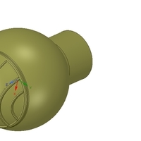 simple-made furniture handle knob v05 3d-print and cnc - Thumbnail 12
