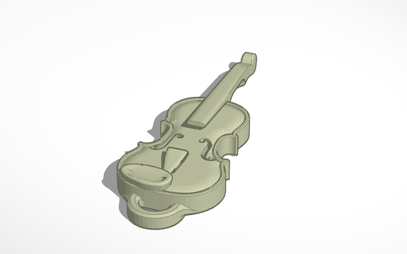Violin key chain