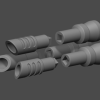 Jinx Minigun LOL league of legends - Fan Art 3D print model - Thumbnail 2