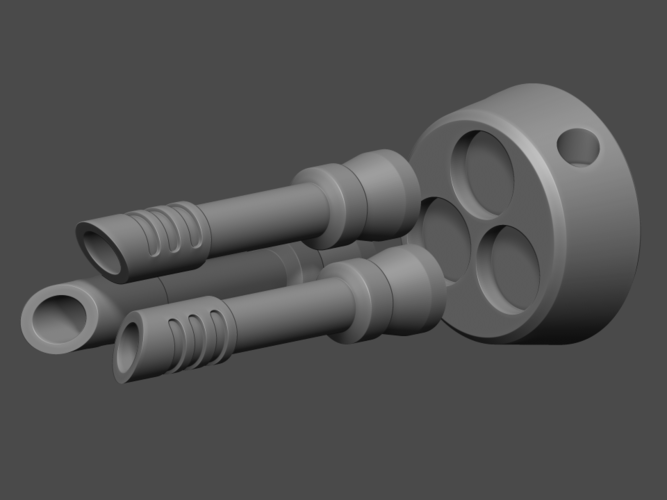 Jinx Minigun LOL league of legends - Fan Art 3D print model 3D Print 253656