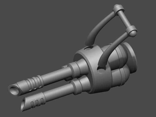 Jinx Minigun LOL league of legends - Fan Art 3D print model 3D Print 253659