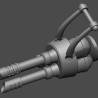 Jinx Minigun LOL league of legends - Fan Art 3D print model - Thumbnail 6