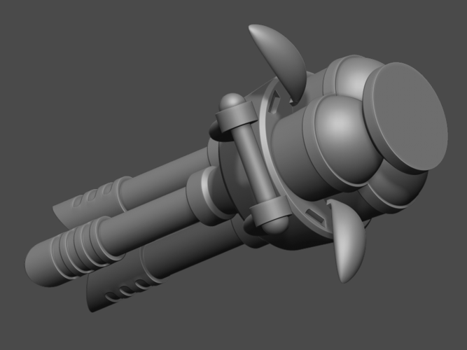 Jinx Minigun LOL league of legends - Fan Art 3D print model 3D Print 253660