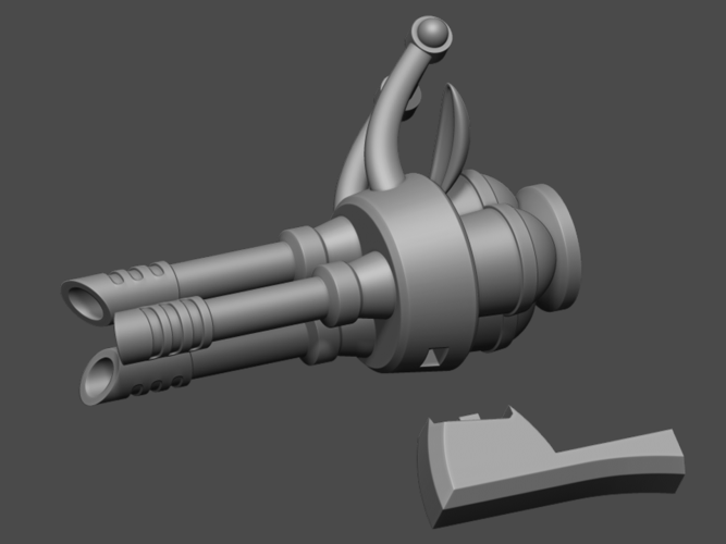 Jinx Minigun LOL league of legends - Fan Art 3D print model 3D Print 253661