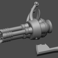 Jinx Minigun LOL league of legends - Fan Art 3D print model - Thumbnail 8
