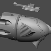 Jinx Minigun LOL league of legends - Fan Art 3D print model - Thumbnail 17