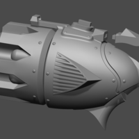 Jinx Minigun LOL league of legends - Fan Art 3D print model - Thumbnail 18