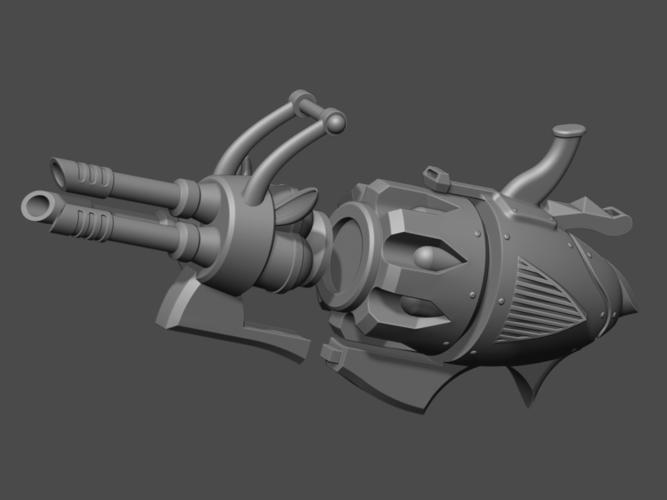 Jinx Minigun LOL league of legends - Fan Art 3D print model 3D Print 253674