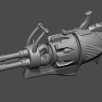 Jinx Minigun LOL league of legends - Fan Art 3D print model - Thumbnail 22