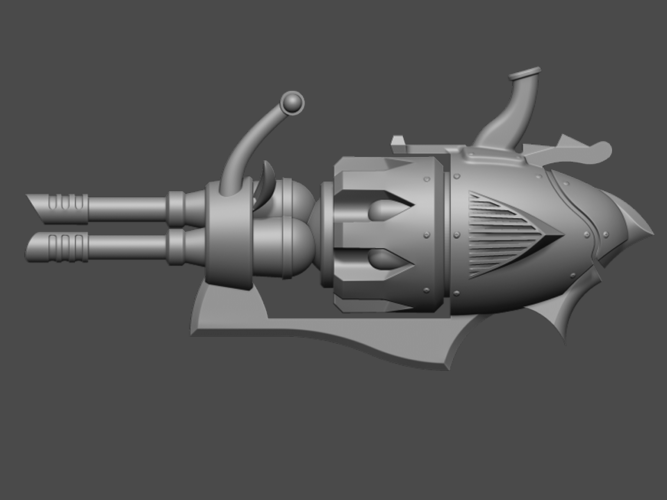 Jinx Minigun LOL league of legends - Fan Art 3D print model 3D Print 253678