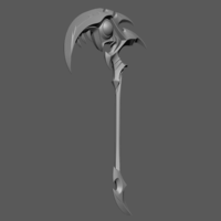 Kayn weapons Darkin LOL league of legends 3D print model - Thumbnail 6