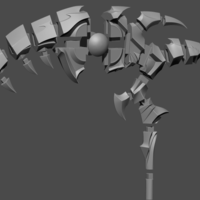 Kayn weapons Darkin LOL league of legends 3D print model - Thumbnail 10