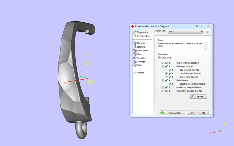 English lock pack for earrings  3D Print 253730