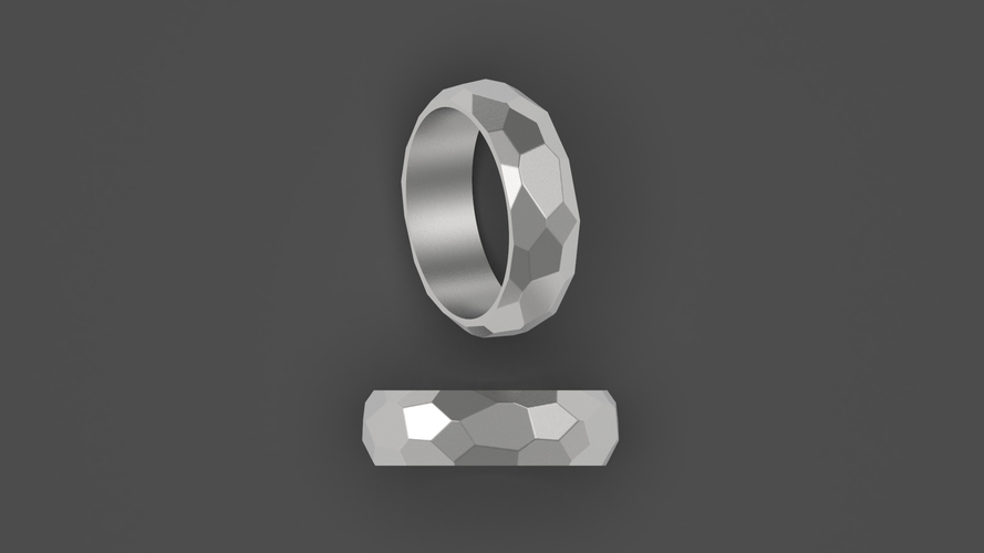 Rock ring 3D Print 253775