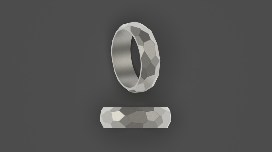 Rock ring 3D Print 253776