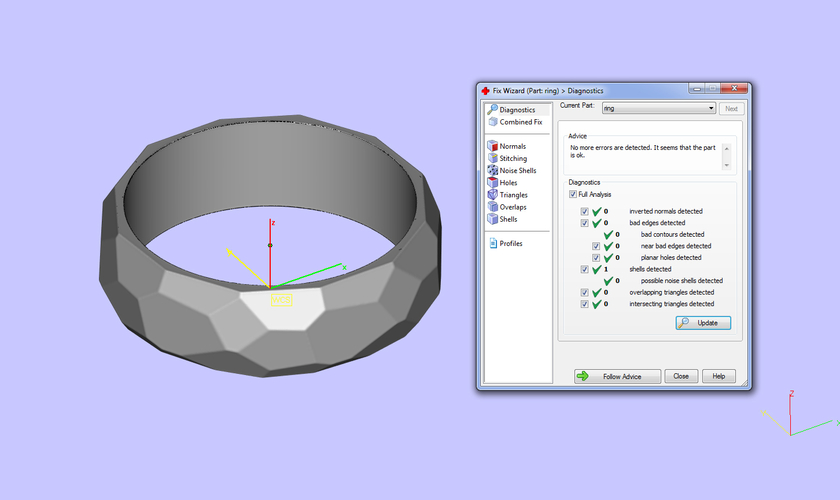 Rock ring 3D Print 253782