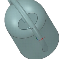 handle watering can for flowers v01 3d-print and cnc - Thumbnail 8