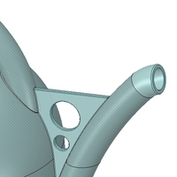 handle watering can for flowers v01 3d-print and cnc - Thumbnail 9