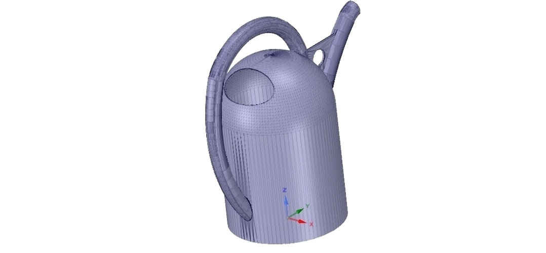 handle watering can for flowers v01 3d-print and cnc 3D Print 253920