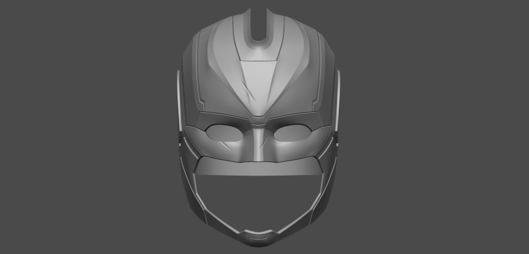 Captain Marvel helmet - Fan Art for cosplay 3D print model 3D Print 253993