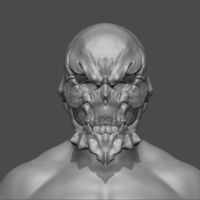 Ainz Ooal Gown Mask from OverLord - Fan Art for cosplay - Thumbnail 3