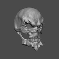 Ainz Ooal Gown Mask from OverLord - Fan Art for cosplay - Thumbnail 5