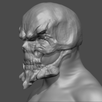 Ainz Ooal Gown Mask from OverLord - Fan Art for cosplay - Thumbnail 6