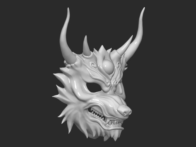 Mask Wolf - Devil Maskmask for cosplay 3D 3D Print 254034