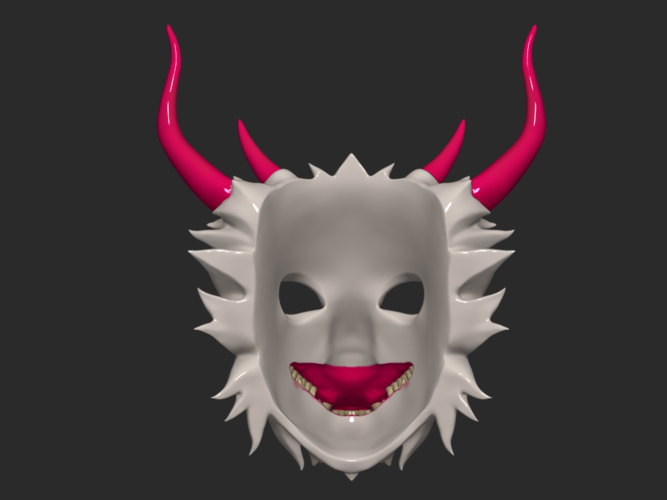Mask Wolf - Devil Maskmask for cosplay 3D 3D Print 254035