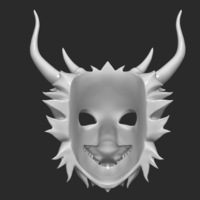 Mask Wolf - Devil Maskmask for cosplay 3D - Thumbnail 4