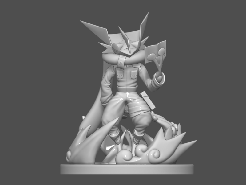 Pokemon Greninja Kakashi 3D Printable Figure