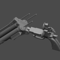 Vincent valentine cerberus gun from Final Fantasy - Fan Art - Thumbnail 9