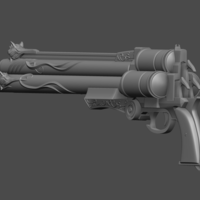 Vincent valentine cerberus gun from Final Fantasy - Fan Art - Thumbnail 15