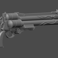 Vincent valentine cerberus gun from Final Fantasy - Fan Art - Thumbnail 16