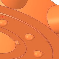 Ships Steering Wheel v03 for 3d-print and cnc - Thumbnail 7
