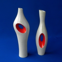 Small A Pair of Vases 3D Printing 254163